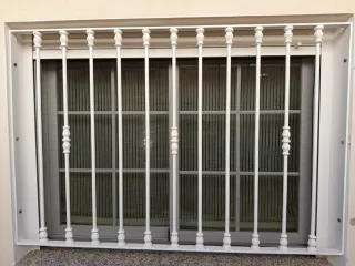 Rejas de seguridad para puerta y ventana