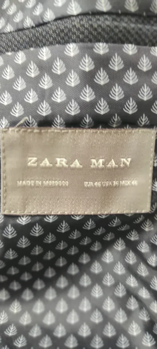 Traje de vestir hombre azul Zara