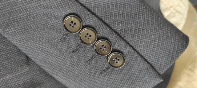 Traje de vestir hombre azul Zara