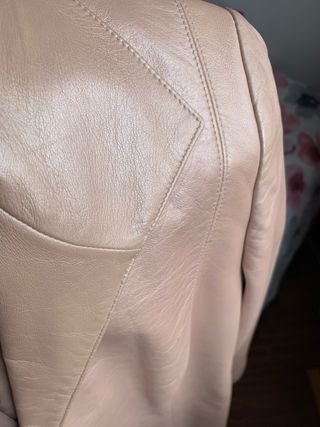 Jones New York Chaqueta Cuero Rosa