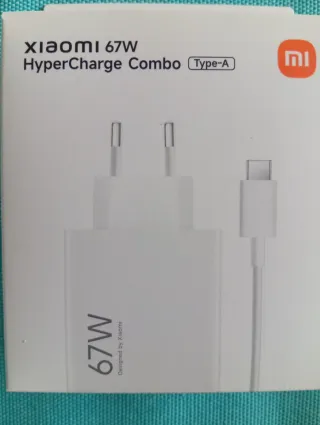 Cargador Xiaomi 67W HyperCharge Combo