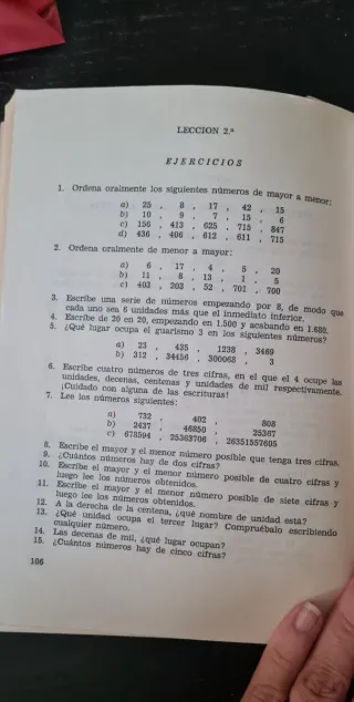 Libro antiguo Matemáticas 4º Curso 1968