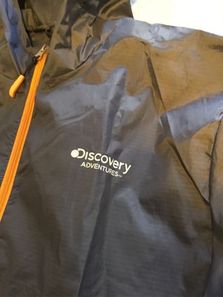 Chubasquero Discovery Talla L Naranja