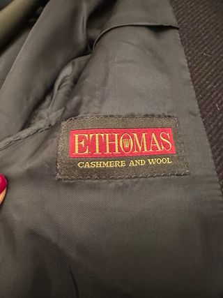 Cappotto misto cashmere nero