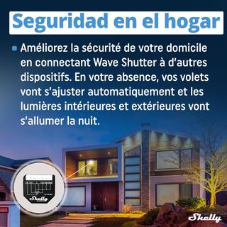 ✨ - Shelly Wave Shutter- Control De Persianas Enro