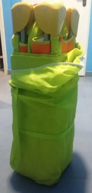 Cuna de viaje plegable