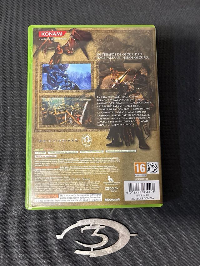 Castlevania Lords of Shadow Xbox 360