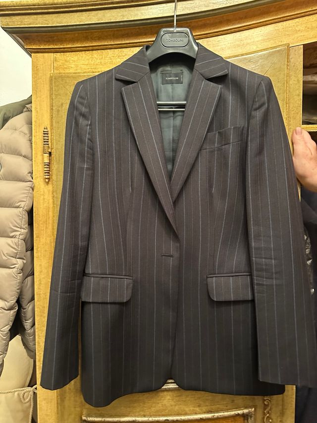 Giacca Tombolini gessata