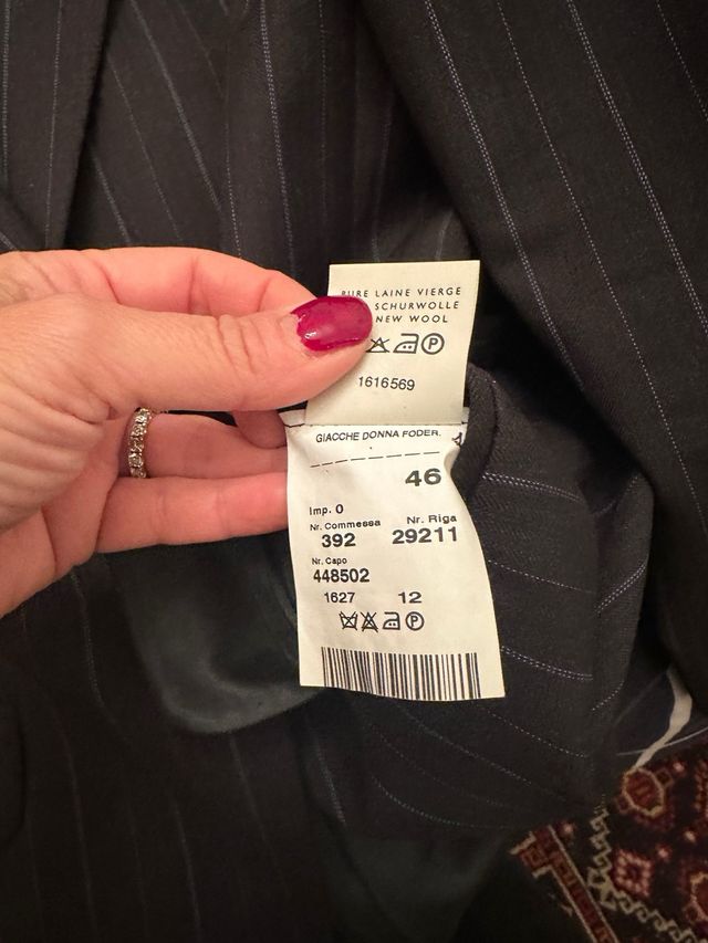 Giacca Tombolini gessata