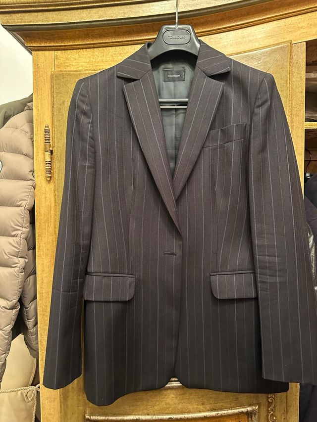 Giacca Tombolini gessata