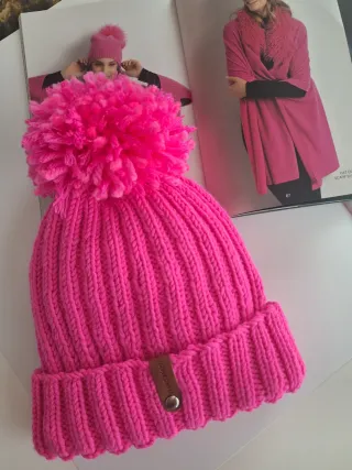 Berretto 100% lana fatto a mano