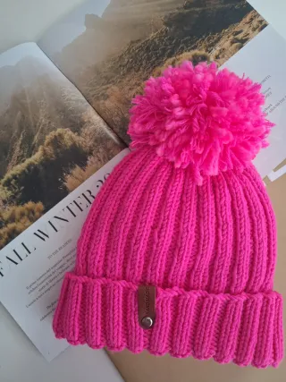 Berretto 100% lana fatto a mano