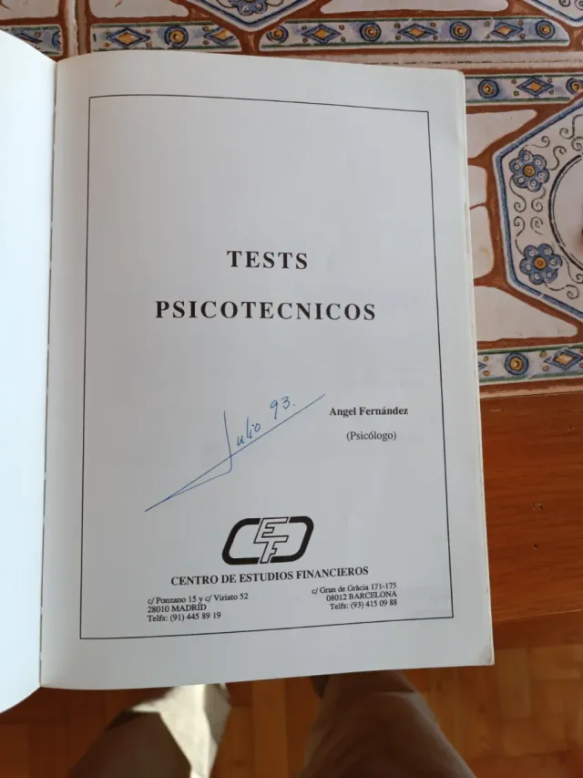 Tests Psicotécnicos