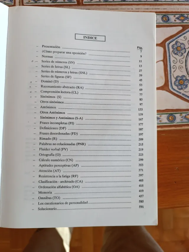 Tests Psicotécnicos