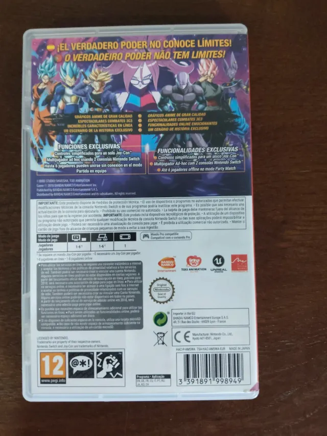 Dragon Ball FighterZ Nintendo Switch