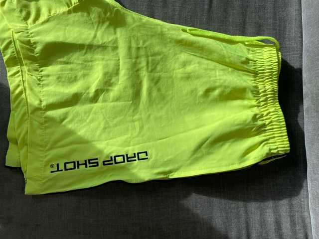 Pantalón corto deportivo Drop Shot amarillo