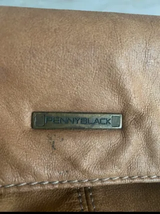 Borsa Penny Black Beige/Marrone Pelle