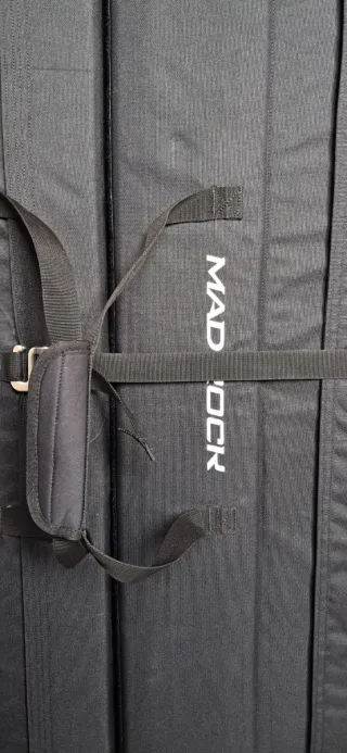 Crashpad Mad Rock Triple nero, ideale per arrampicata, boulder e blocco