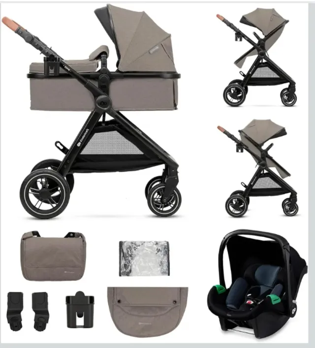 Carro de bebé Kinderkraft con accesorios
