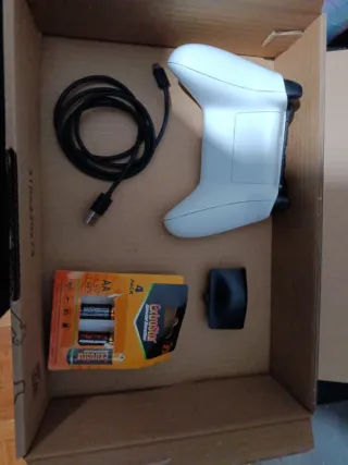 Mando Xbox One S Inalámbrico + Cable + Pilas