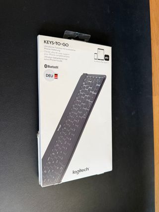 Logitech KEYS-TO-GO Tastiera DEU Bluetooth