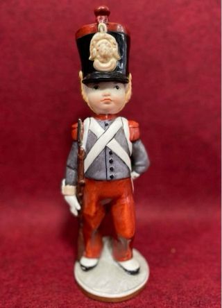 Figura Soldado Porcelana Paesa
