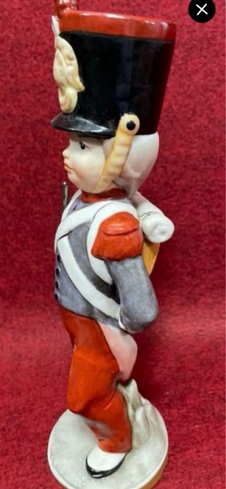 Figura Soldado Porcelana Paesa