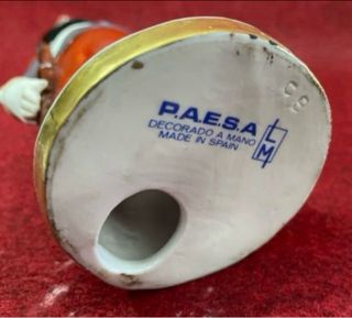 Figura Soldado Porcelana Paesa