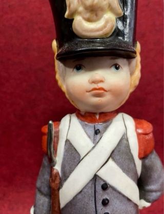 Figura Soldado Porcelana Paesa