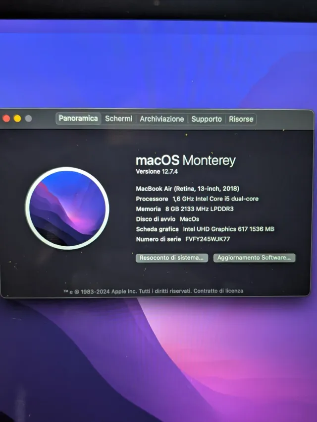 MacBook Air Retina 2018