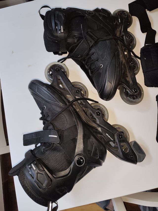 Patines Oxelo FIT100 Talla 43 + Kit Protección