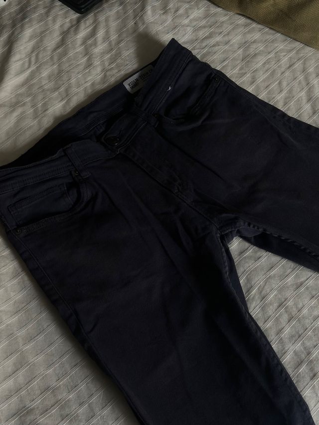 Pantalón Skinny Denim Co Azul Oscuro Talla 32/30