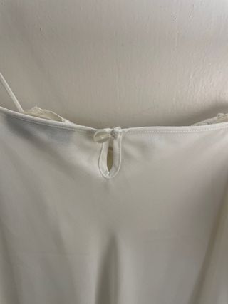 Camisón de Novia Encaje Blanco, talla G