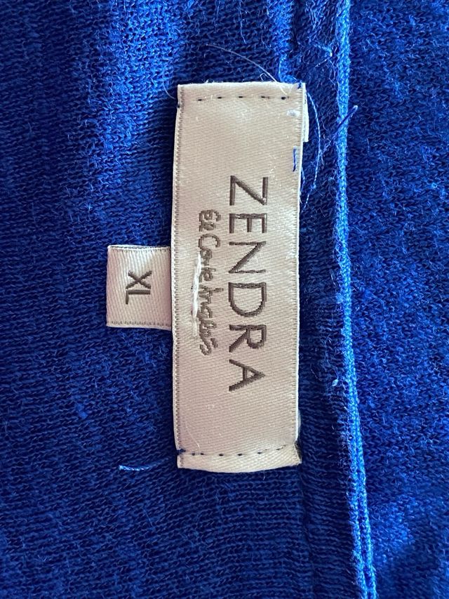 Camiseta Zendra Azul Talla XL