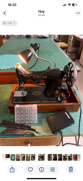 Máquina de coser Singer 99K
