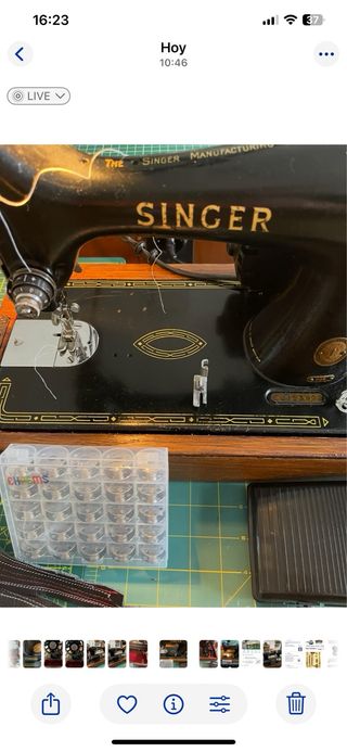 Máquina de coser Singer 99K