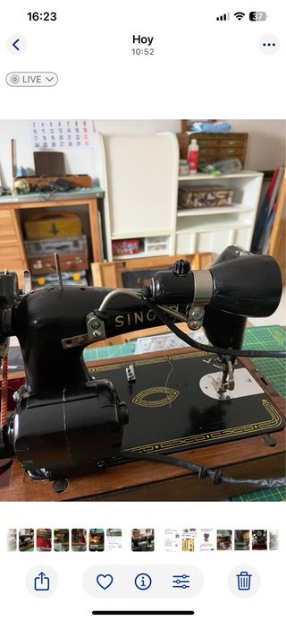 Máquina de coser Singer 99K