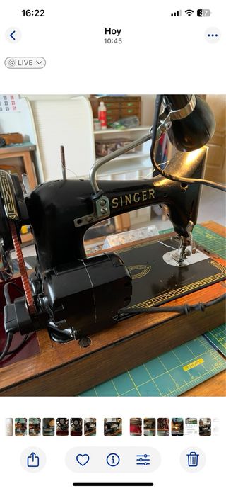 Máquina de coser Singer 99K