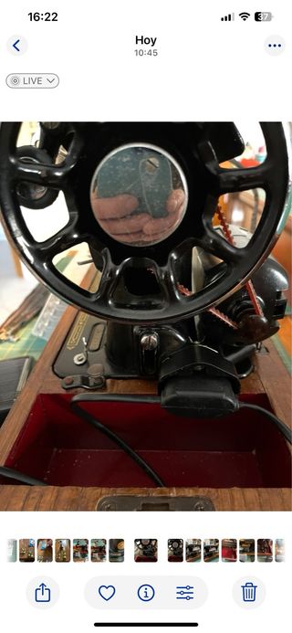 Máquina de coser Singer 99K