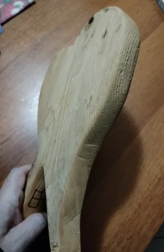 Tagliere fatto a mano forma cuore