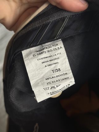 Pantalón de vestir beige hombre