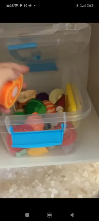 Cocinita de madera infantil