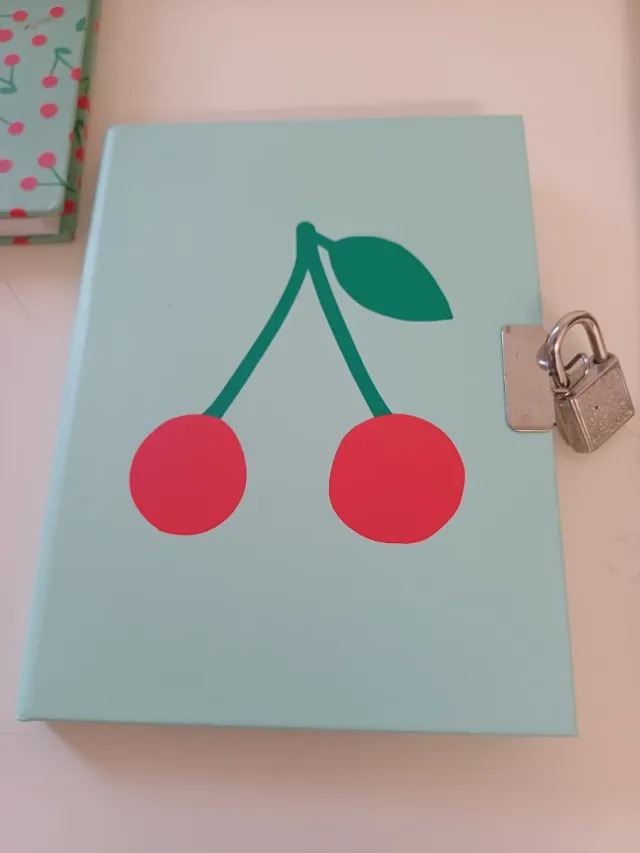 Conjunto papelería TIGER cerezas