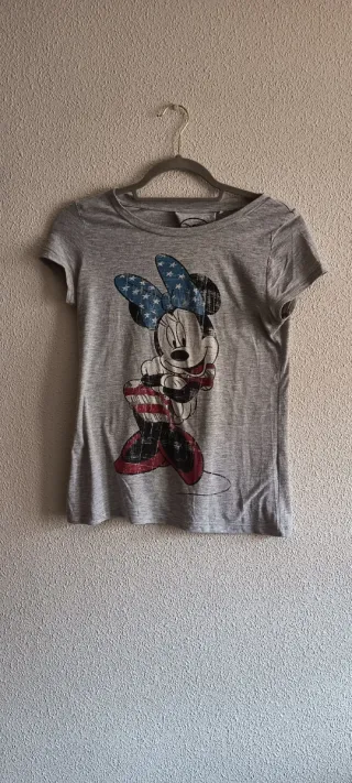 Camiseta Disney Minnie Estilo Americano