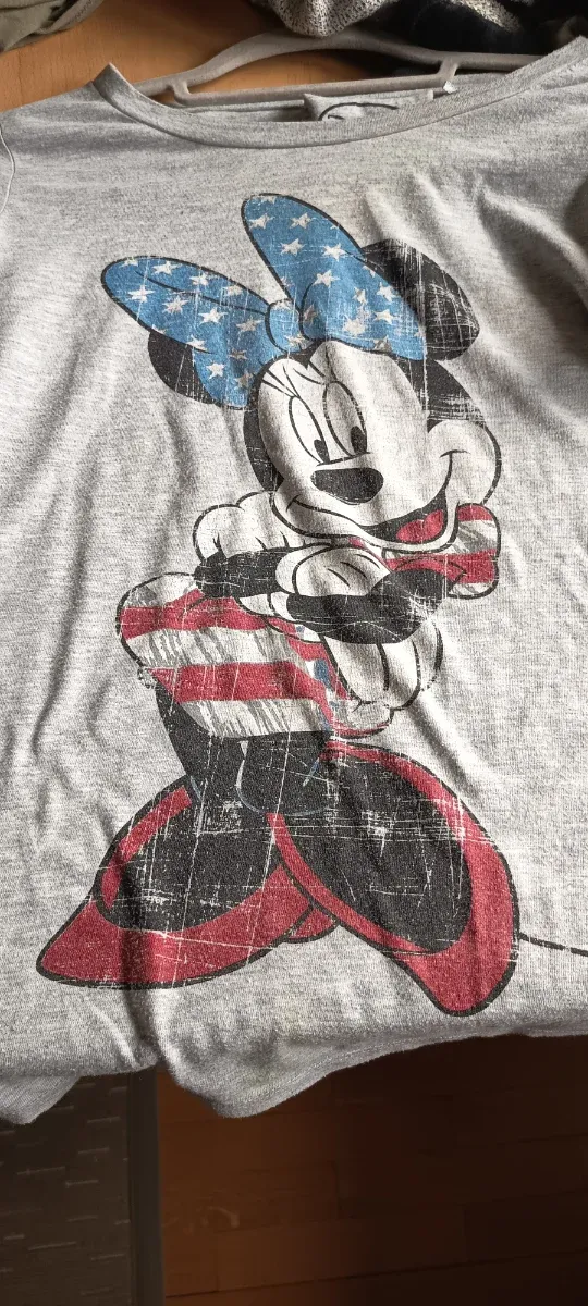 Camiseta Disney Minnie Estilo Americano