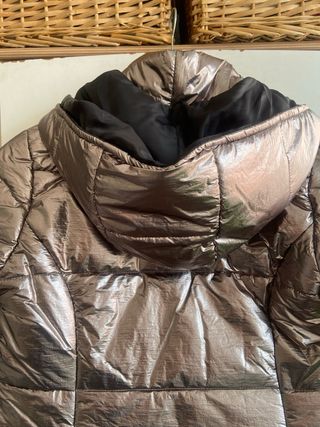 Plumífero plateado a estrenar