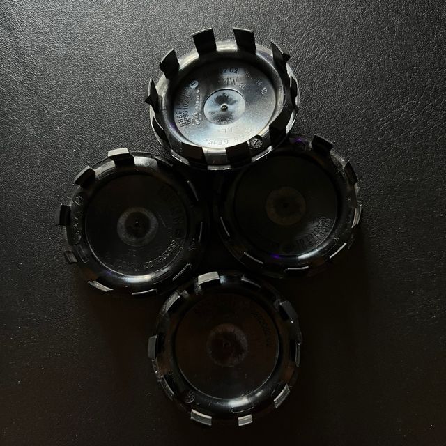 4 Tapabujes BMW Blue Ring 46mm Originales