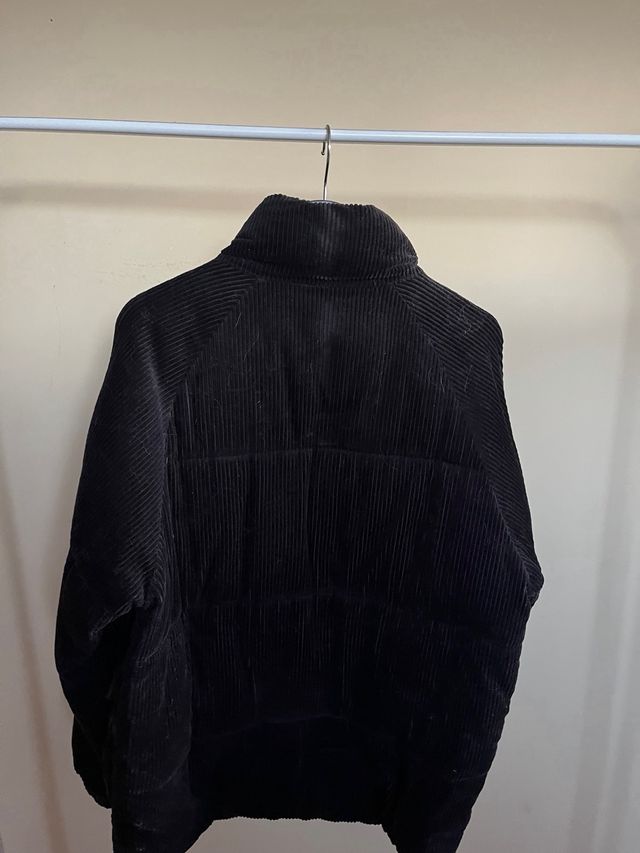 Abrigo de pana Zara negro