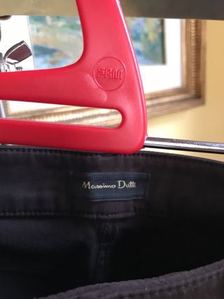 Pantalones Massimo Dutti mujer marrones talla 34