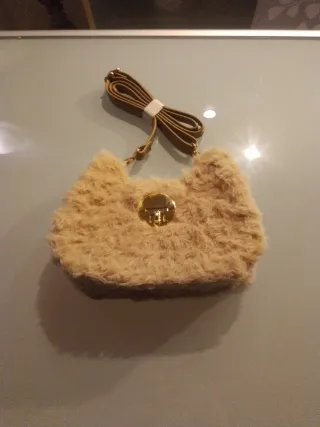 Borsetta ecopelliccia effetto visone